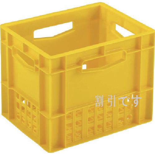 サンコー　飲料輸送用容器　２０１９０２　ピュアクレート１２Ｐ－１（ゲーブルトップパック１Ｌ×１２本用）　黄